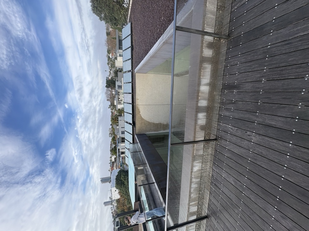 Rooftop view of solar panels on an Auckland home